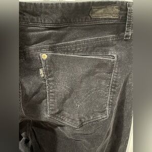 Levi’s Black Corduroy Legging Jeans Size 16